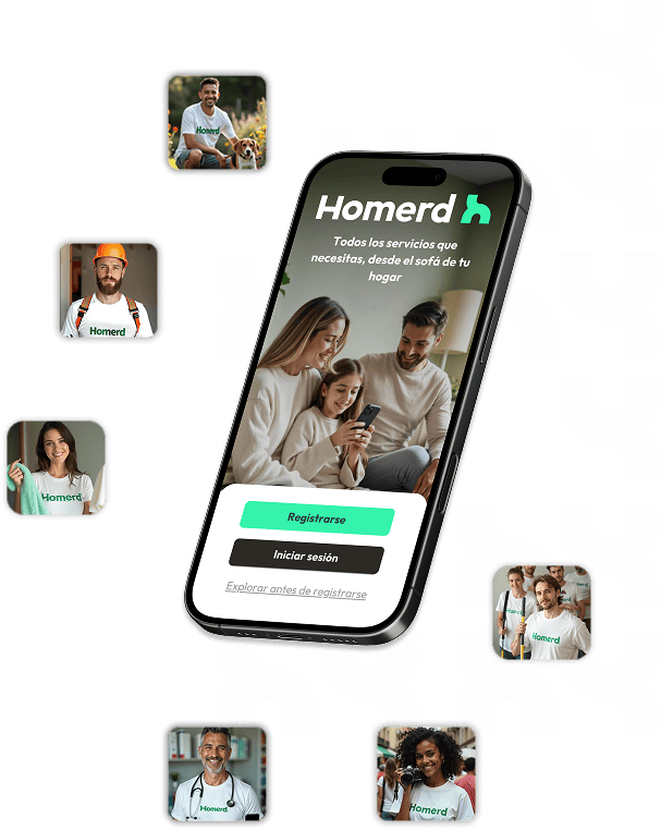 App Homerd - Tu app 5 estrellas de servicio a domicilio en Estepona